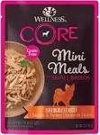 Wellness CORE Natural Grain Free Small Breed Mini Meals Wet Dog Food, Shredded C