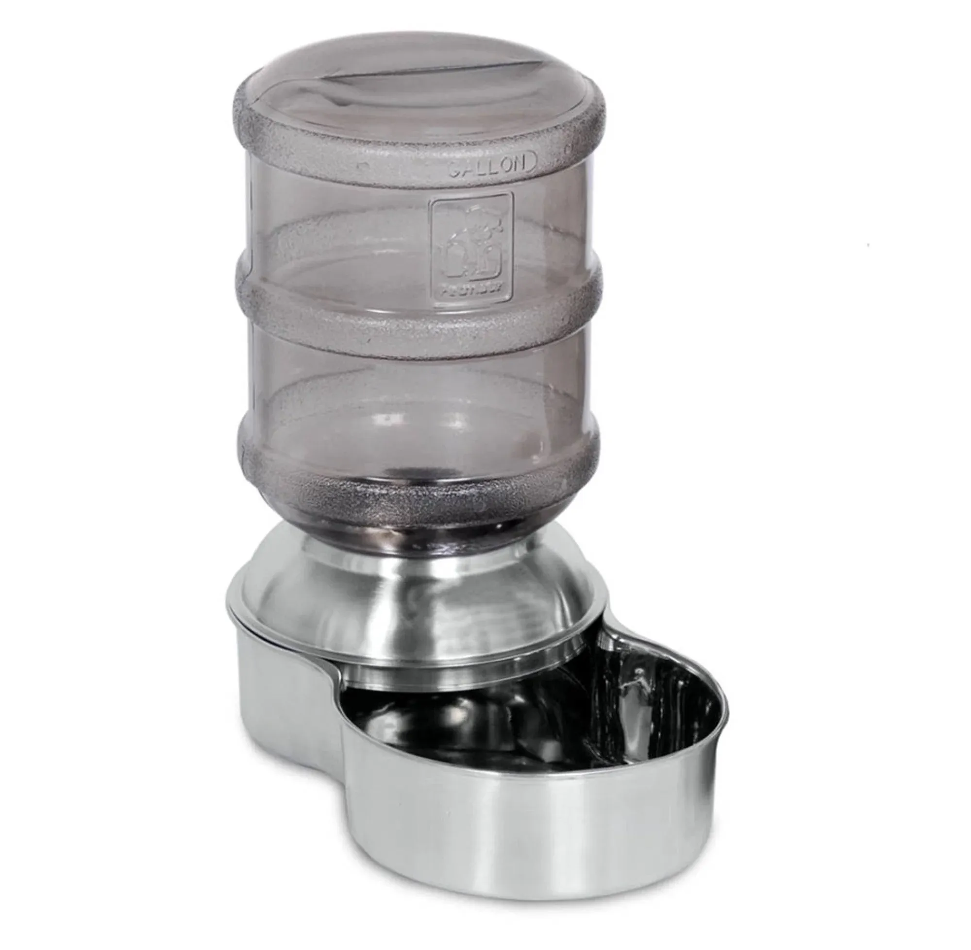 Petmate Stainless Steel Replendish Waterer - 1 Gal