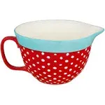 The Pioneer Woman 2.8 Quart Polka Dot Batter Bowl *FREE SHIPPING*