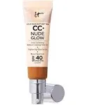 It Cosmetics Cc+ Nude Glow Lightweight Foundation + Glow Serum with SPF 40 - Rich