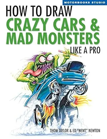 How To Draw Crazy Cars & Mad Monsters Like a Pro