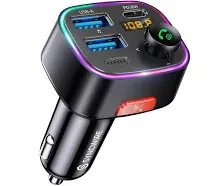 SYNCWIRE Bluetooth 5.3 FM Transmitter for Car