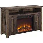 Ameriwood Home - Farmington Electric Fireplace TV Console - Rustic