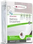 Guardmax Twin XL Waterproof and Hypoallergenic Mattress Protector, 100% Breat...