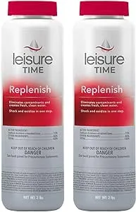 Leisure Time 45310-02 Spa Replenish Shock Oxidizer 2 lbs.