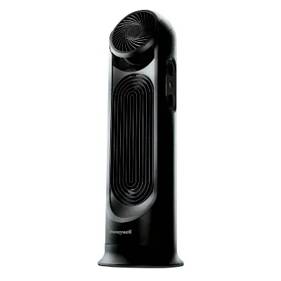 Honeywell Black 32" 2-in-1 TurboForce Whole Room Electric Air Circulator and Tower Fan, HYF500