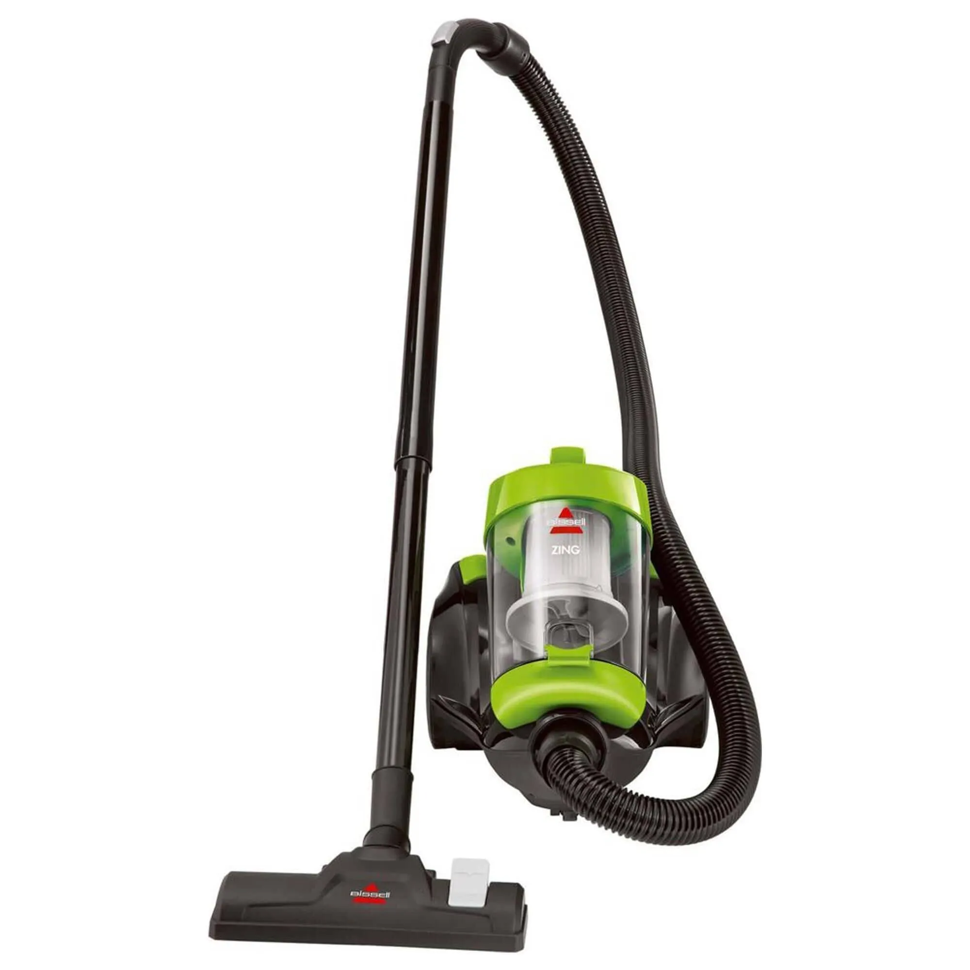 Bissell Zing Bagless Canister Vacuum - Black/Citrus Lime