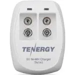 Tenergy Tn141 2 Bay 9V Smart Charger 9V NiMH Rechargeable Batteries