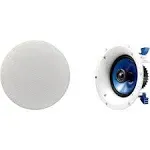 Yamaha NS-IC600 In-Ceiling Speakers (White / Pair)