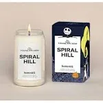 Homesick Disney Tim Burton’s Nightmare Before Christmas Spiral Hill Candle - Scents of Dark Cassis, 13.75 Oz, 60-80 Hour Burn, Disney Inspired Candle/Gift, Disney Home Decor, Aromatherapy Candle