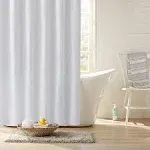 Clorox Waterproof Fabric Shower Curtain, White