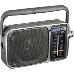 Panasonic All in One Compact Design Portable AM/FM Radio with Built-In