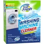 True Fresh Washing Machine Cleaner Tablets, 15 Solid Deep Cleaning Tablet, Finally Clean All Washers Machines Including HE Front Loader Top Load