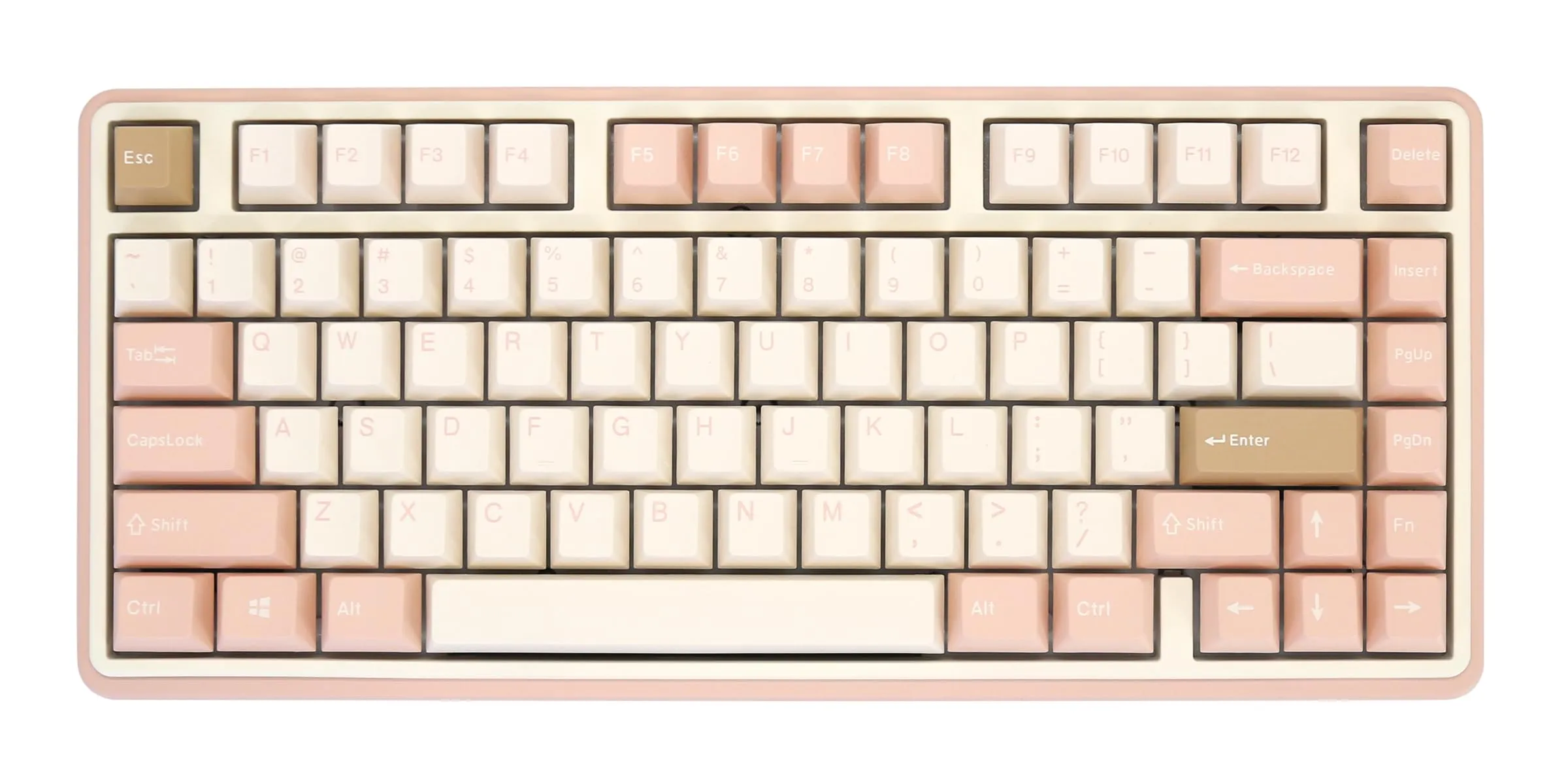 Varmilo Minilo VXB81 Eucalyptus White LED 75% Double Shot ABS Mechanic