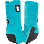 Classic Equine Legacy2 Front Protective Boots- Aqua