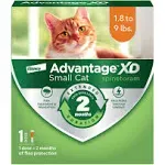 Advantage XD Flea Treatment & Prevention for Small Cats, 2-pk