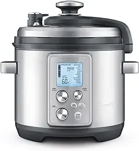 Breville Fast-Slow Pro Multi Function Cooker, Brushed Stainless Steel