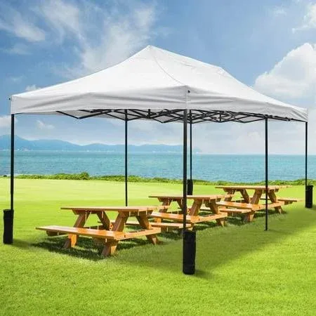 10x20 Outdoor Party Tent,Folding Protablepop Up Canopy,Gazebo Tents for Camping,Outdoor Canopy Party Wedding Tent,Wedding Open Canopy for Ceremony,Large Pop Up Tents for Outdoor Events