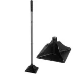 10 in. x 10 in. Steel Tamper with 48 in. Steel Handle Garden Tamper with Rubber Grip Heavy-Duty Tool for Leveling Ground