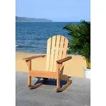 Safavieh Brizio Adirondack Rocking Chair - Natural