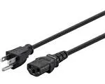 Monoprice Power Cord Nema 5-15p to IEC 60320 C13