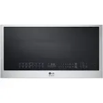 LG - Studio 1.7 Cu. ft. Convection Over-the-Range Microwave with Air Fry - Stainless Steel