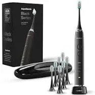 Aquasonic Black Series Ultra Whitening Toothbrush – ADA Accepted Electric... 