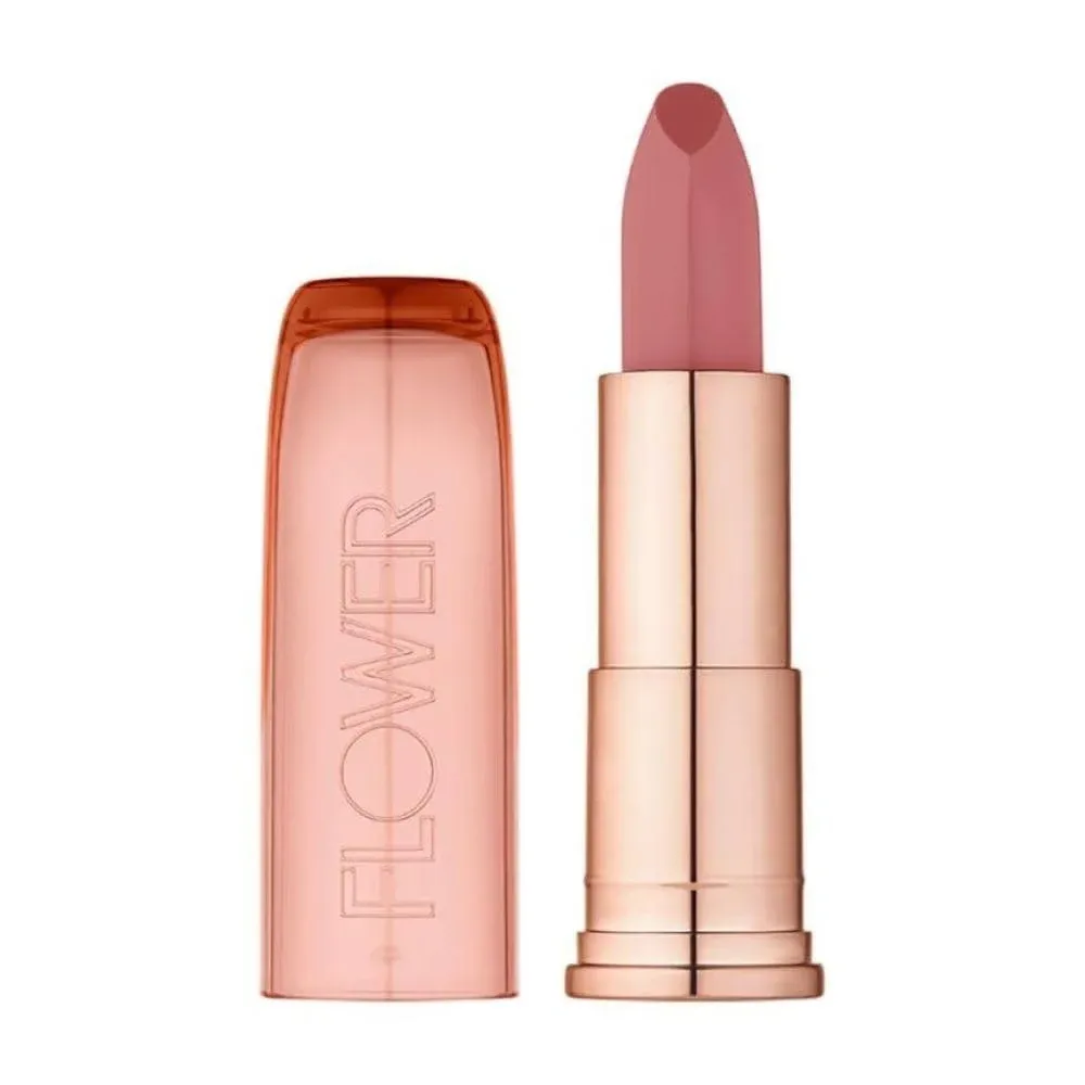 Perfect Pout Moisturizing Lipstick by Flower Beauty buttercup, 0.140z Set Of 2