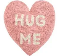 Peking Handicraft Hug Me Heart Shaped Hook Pillow