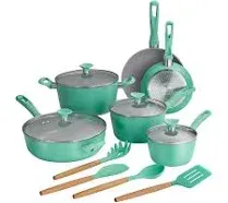 Cookware Set 14-Piece (Teal), 80110/036DS