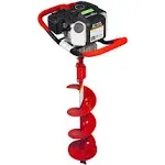 Earthquake E43 1-Person Earth Auger Powerhead, 43cc 2-Cycle Viper Engine, Red