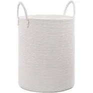 goodpick white laundry basket tall