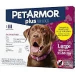 PetArmor Plus Flea & Tick Topical for Dogs 3 / 45-88lbs