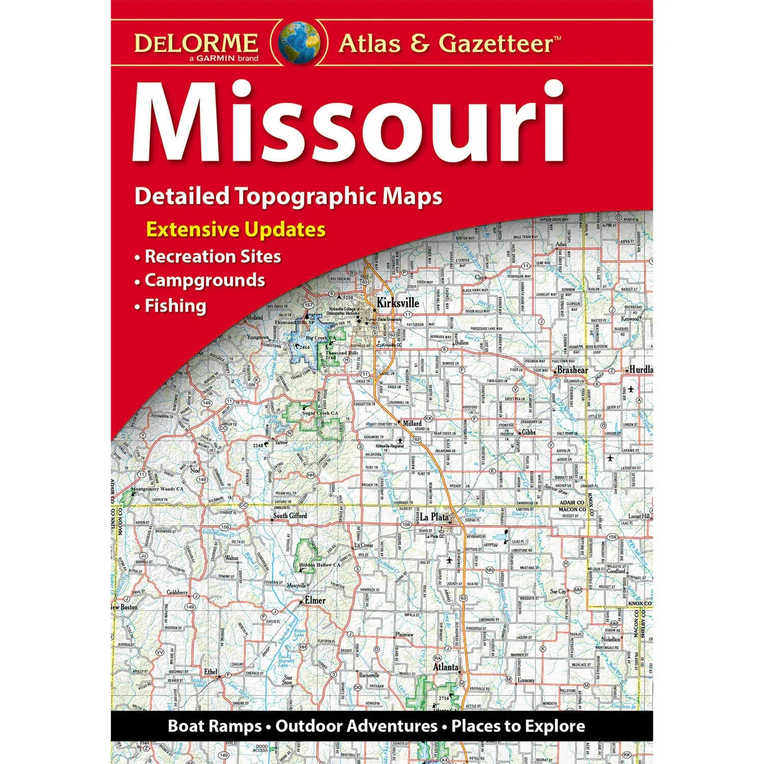 Delorme Missouri Atlas & Gazetteer