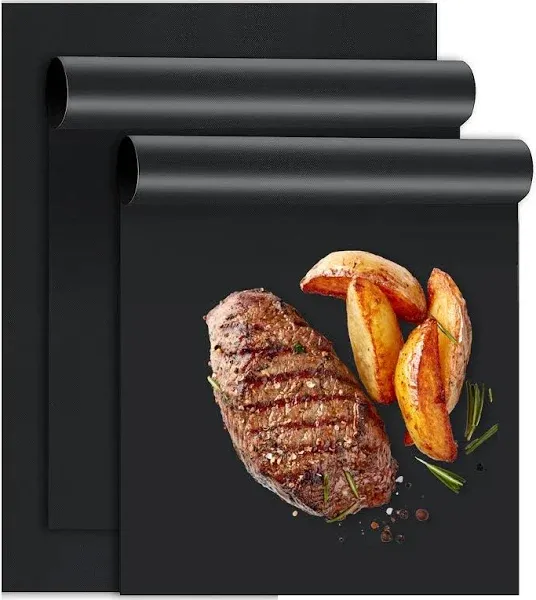 UBeesize 7 Pack Grill Mats for Outdoor Grill Heavy Duty BBQ Grilling Matt & Oven Liners