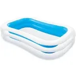 INTEX Inflatable Family Paddling Pool 2.6m x 1.75m 103" 56483NP