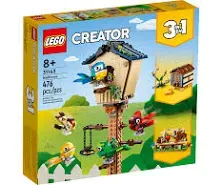 LEGO Creator 3 in 1 BIRDHOUSE Building Toy Set #31143 ~ New, Sealed- 476 Pieces