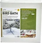 Allied Precision 20" Heated Bird Bath with Stand