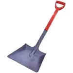 Shovel for Digging Round Small Shovel with Wooden D-Handle Metal Garden Shove...