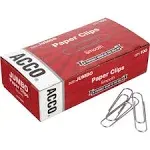 Acco Economy Jumbo Smooth Paper Clips