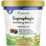 NaturVet Coprophagia Deterrent Plus Breath Aid, 130 Chewable Tablets