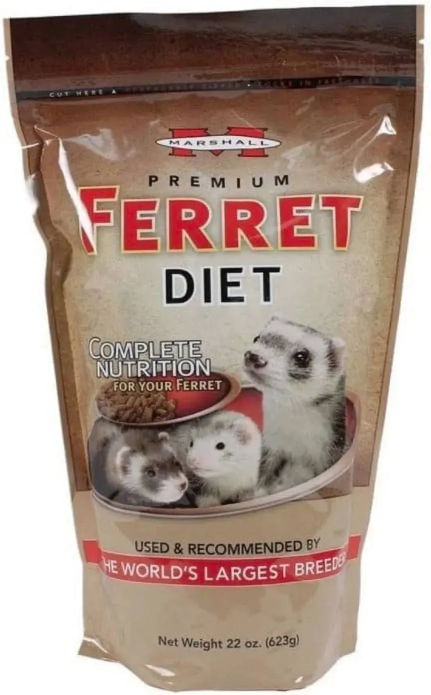 Marshall Premium Ferret Diet - 22 oz packet