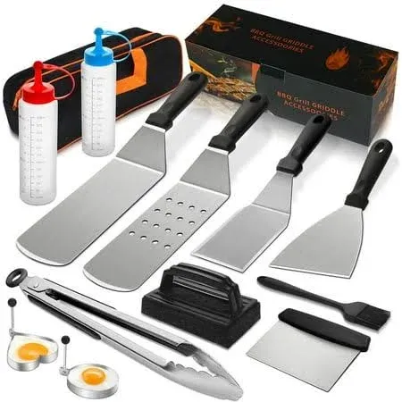 14PCS Griddle Accessories Kit, Flat Top Grill Accessories Set for Blackstone