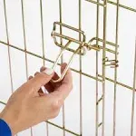 Midwest Gold Zinc Pet Exercise Pen 8 panels Gold 24" x 30"