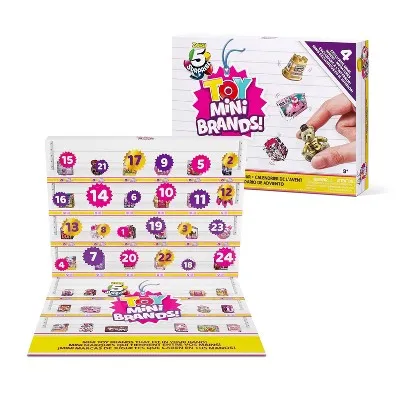 5 Surprise Toy Mini Brands Global Series 3 Advent Calendar