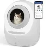 Casa Leo Leo's Loo Too - Smart Self-Cleaning Cat Litter Box, Gray