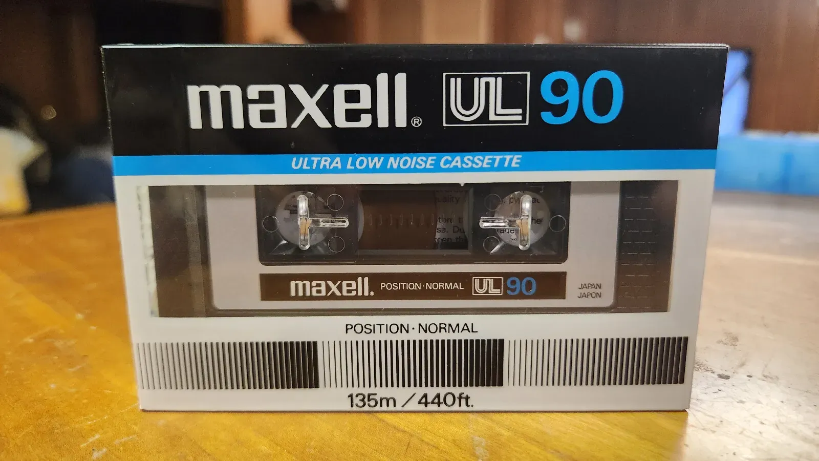 Maxell Blank Tapes Audio Cassette Normal Bias UR 60 Minutes Per Side 8 Pack NEW!