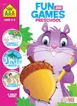 School Zone Fun and Games Preschool Activity Workbook [Book]