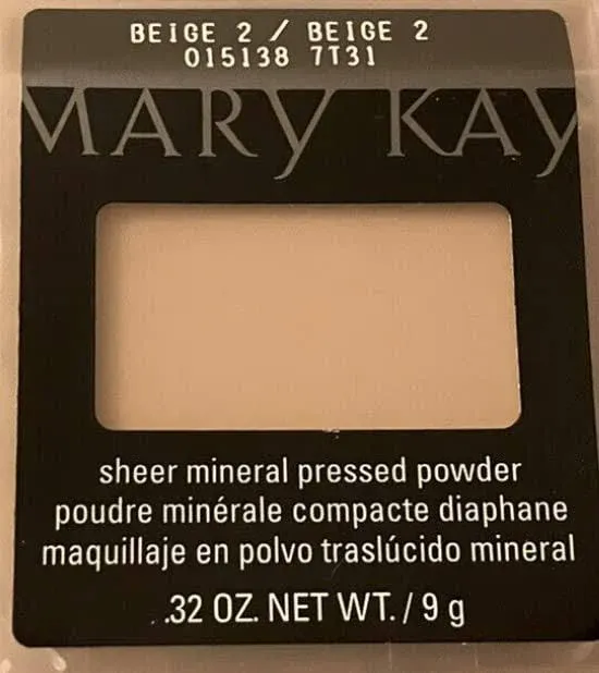 Mary Kay Sheer Mineral Pressed Powder Beige 2 by Kodiake