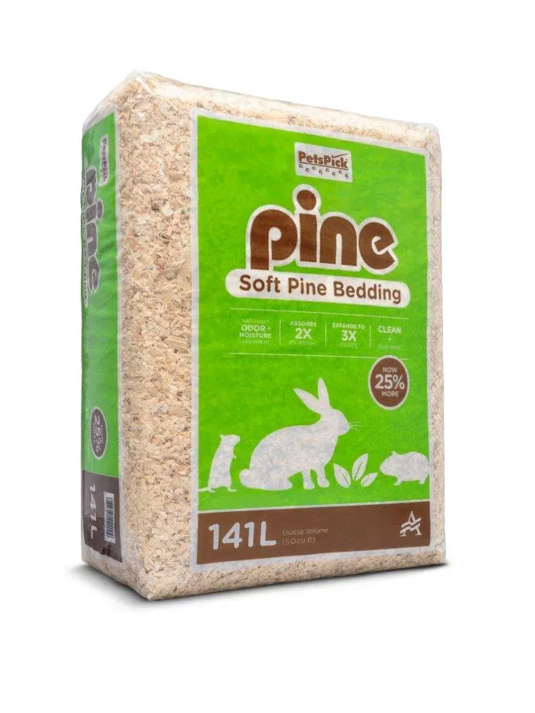 Pet's Pick Soft Pine Shaving 141L / 5.0 Cu. Ft.